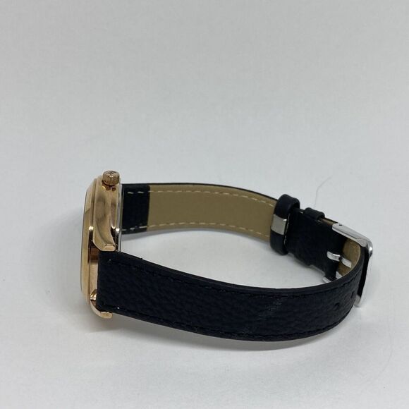 Michael Kors Slim Runway MK4384 Women's Black Leather Analog Dial Watch EY123 - Picture 9 of 12